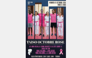 Stage Taïso "OCTOBRE ROSE"