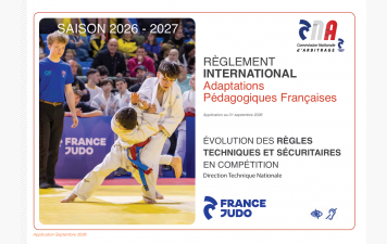 Nouveaux Règlement International Judo